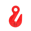 Hot Sell G80 italian type eye shortening Grab Hook for Lifting forging hoisting hook